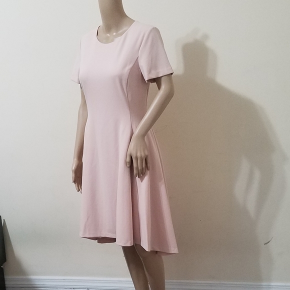 donna karan pink dress